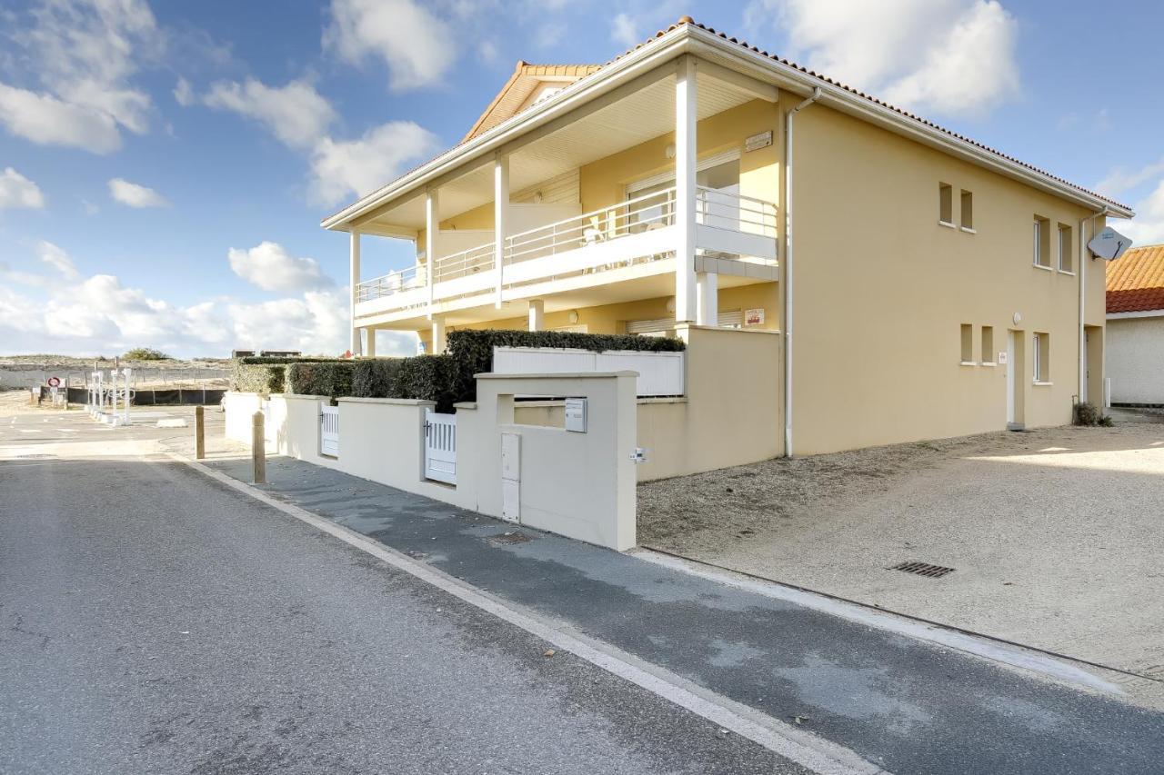 Biscarrosse Plage : T2 Avec Terrasse, A 50M De L'Ocean Et Proche Centre, Parking Prive - Fr-1-521-62 Eksteriør bilde